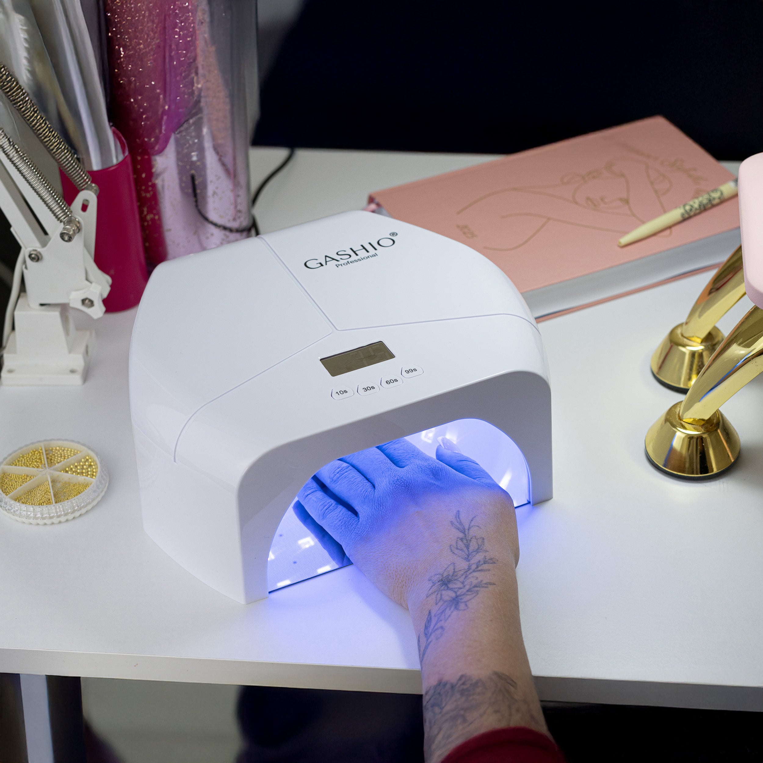 LAMPA DO PAZNOKCI UV LED 268W G8