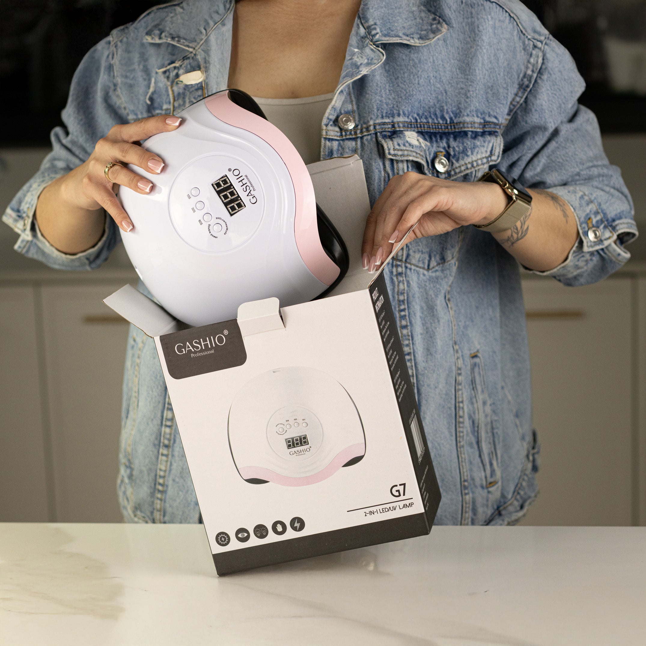 LAMPA DO PAZNOKCI UV LED 168W G7