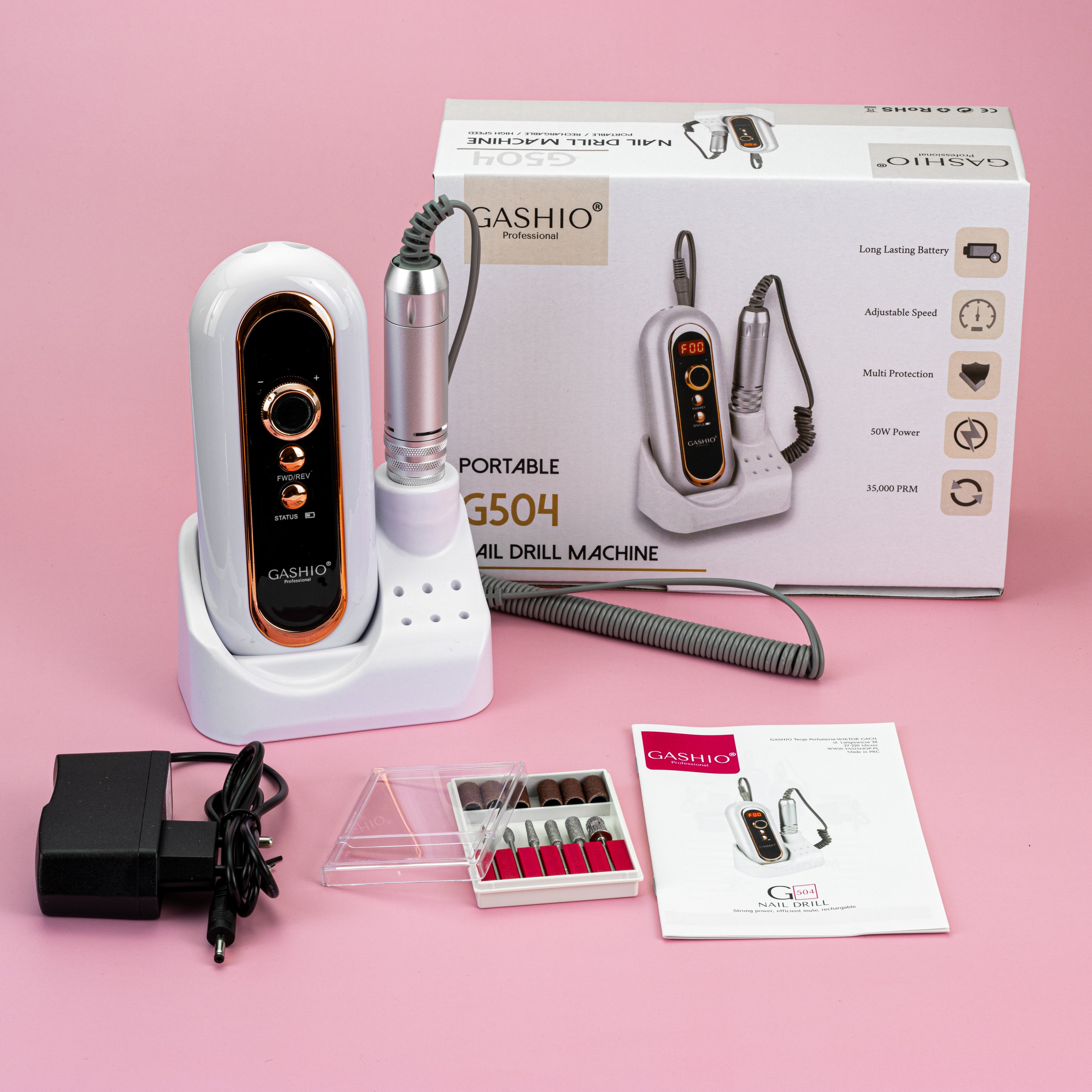 Nagelfräse Kabellos 50W G504