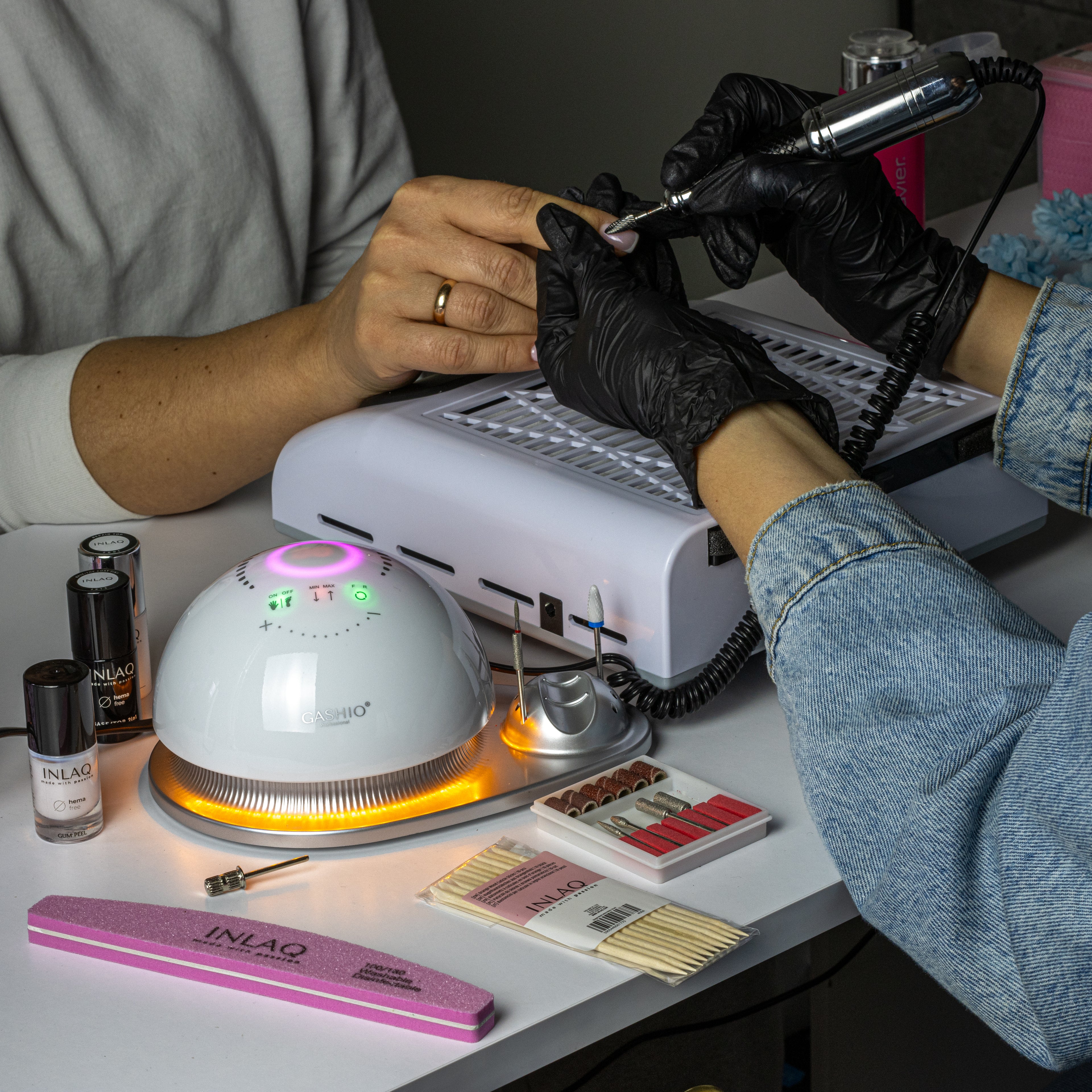 Nail Milling Machine GA210 68W Ambient Light