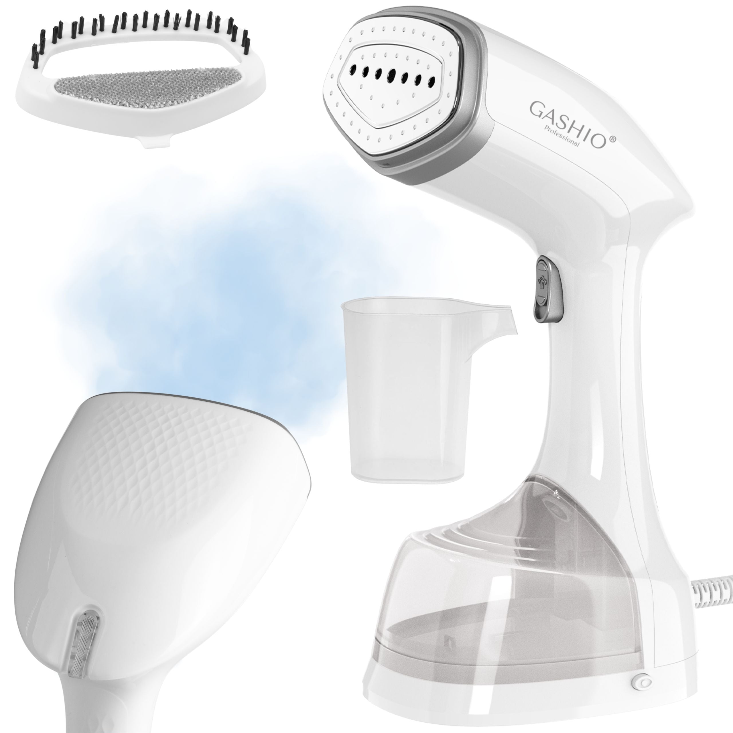 PAROWNICA DO UBRAŃ 2W1 ŻELAZKO PAROWE STREAMER RĘCZNY DO UBRAŃ 1400W HS6008