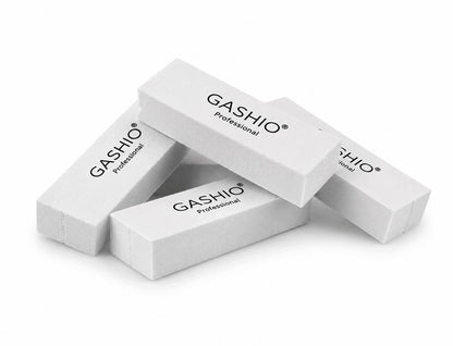 GASHIO 50x MINI BLOK BLOCZEK POLERSKI DO PAZNOKCI 100/180 POLERKA MANICURE