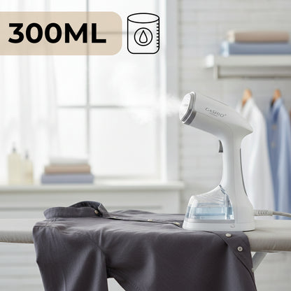 PAROWNICA DO UBRAŃ 2W1 ŻELAZKO PAROWE STREAMER RĘCZNY DO UBRAŃ 1400W HS6008