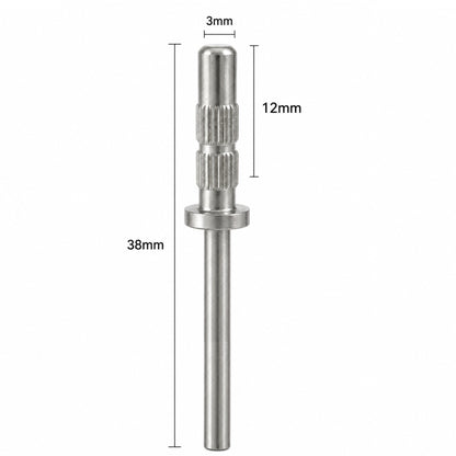 FREZ MINI NOŚNIK MANDREL Na Frezy Kapturki 3mm Do Nakładek Ściernych 3mm