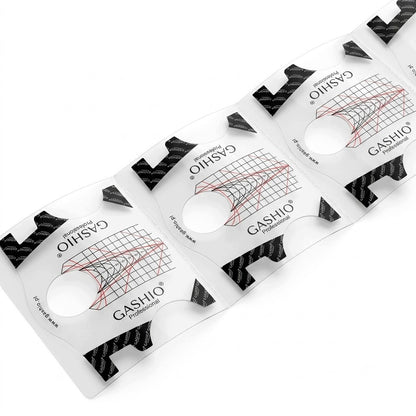 Formy Szablony Przezroczyste PVC do Przedłużania Paznokci 300 szt GASHIO