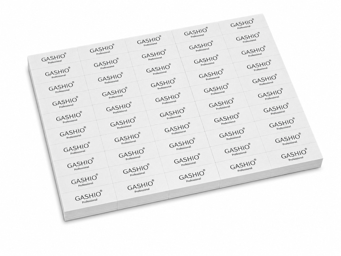 GASHIO 50x MINI BLOK BLOCZEK POLERSKI DO PAZNOKCI 100/180 POLERKA MANICURE
