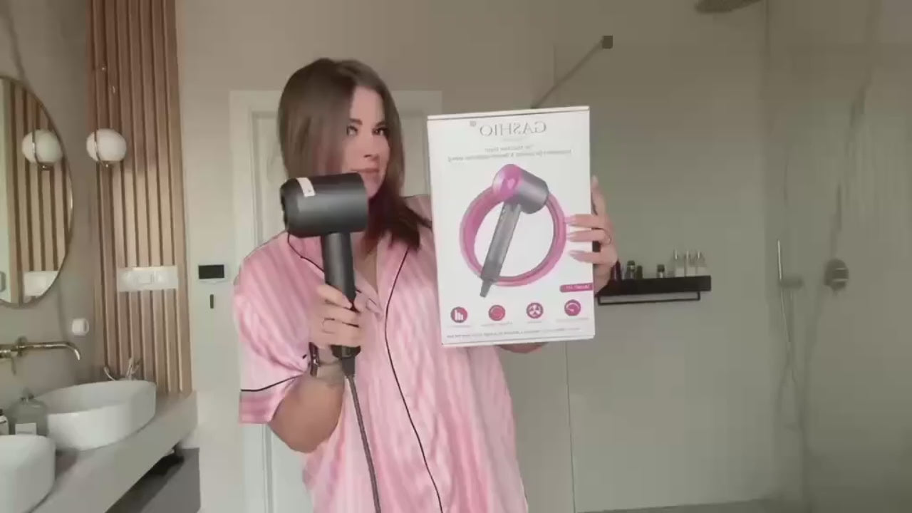 SUSZARKA DO WŁOSÓW Z JONIZACJA SZYBKIE SUSZENIE CICHA 3 TRYBY + KONCÓWKI